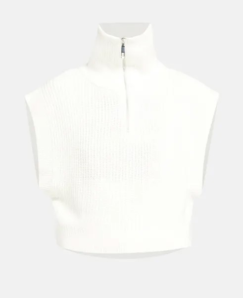 Пуловер без рукавов S.Oliver, белый