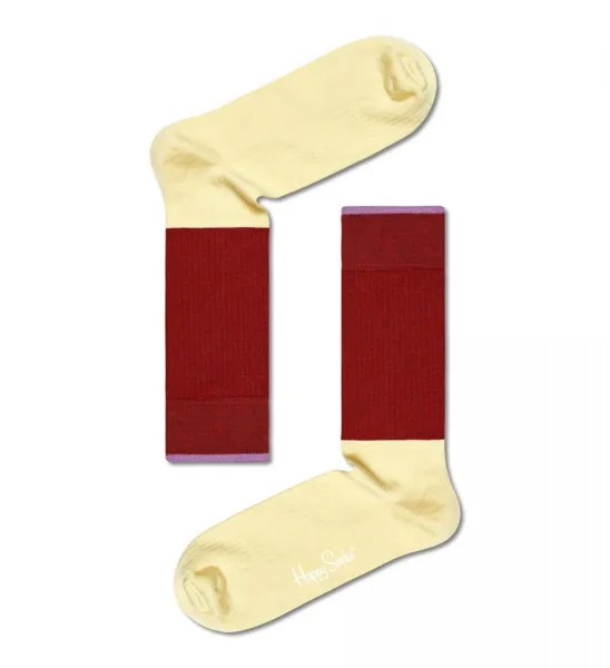 Носки унисекс Happy Socks IMB01 бежевые 29