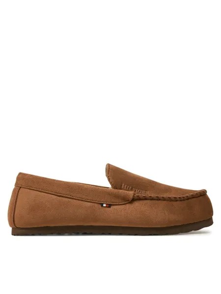 Домашние тапочки Tommy Hilfiger Driver House Shoe FM0FM05224 Marrón, коричневый