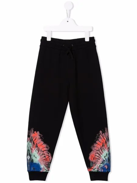 Marcelo Burlon County Of Milan Kids спортивные брюки с принтом Wings