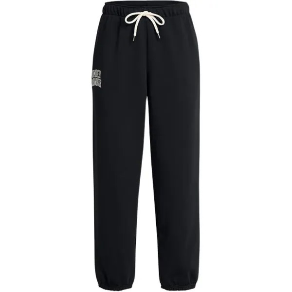 Трикотажные спортивные штаны женские черные Under Armour