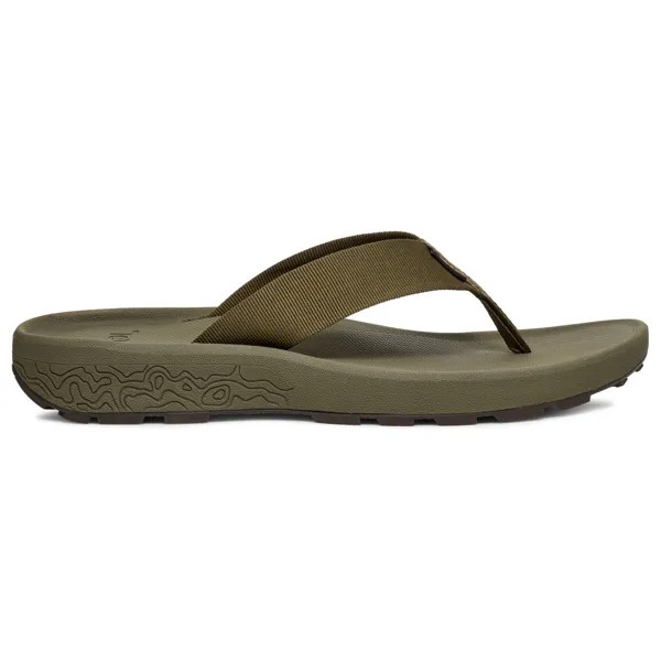Сандалии Teva Terragrip Flip, цвет Dark Olive