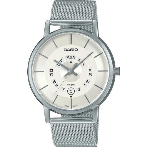 Наручные часы CASIO, серебристый