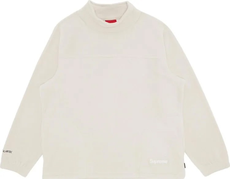 Пуловер Supreme x Polartec Mock Neck Pullover 'Stone', кремовый