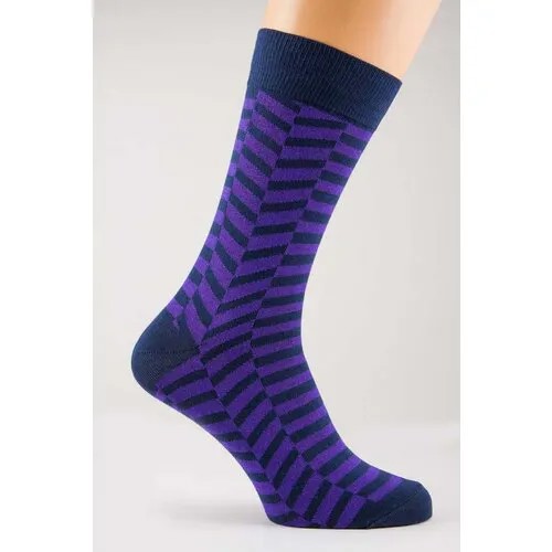 Носки Годовой запас носков, размер 29 (43-45), фиолетовый
