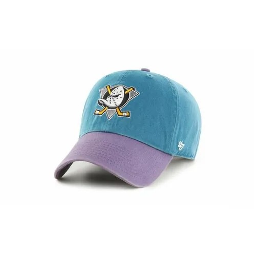 Бейсболка 47BRAND Clean Up 2 Tone Anaheim Ducks (темно-бирюзовый) HVIN-NLTRG25GWS-DT93