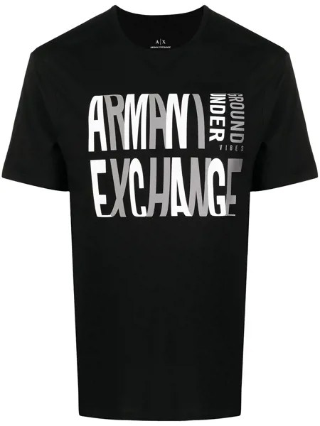 Armani Exchange футболка с логотипом