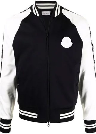 Moncler бомбер в двух тонах