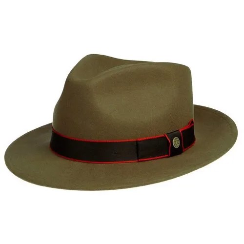 Шляпа STETSON, размер 59, коричневый