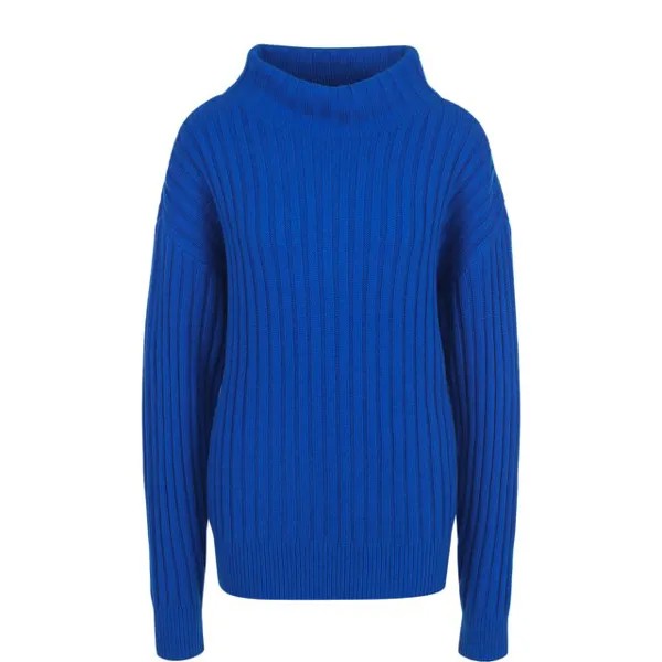 Однотонный кашемировый свитер фактурной вязки Michael Kors Collection