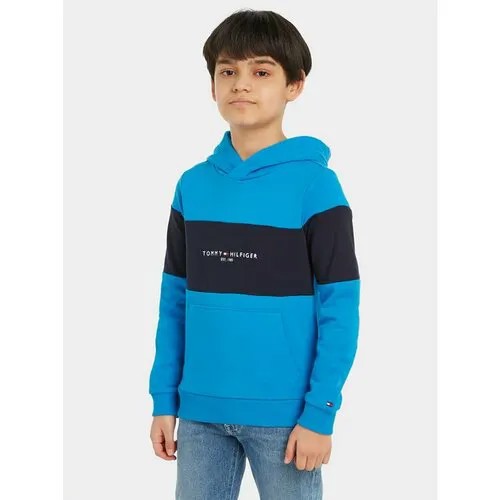 Худи TOMMY HILFIGER, размер 10Y [METY], голубой