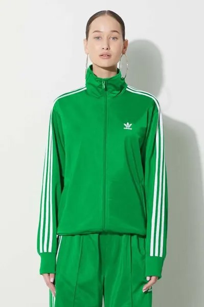 Толстовка Adicolor Classics Firebird adidas Originals, зеленый