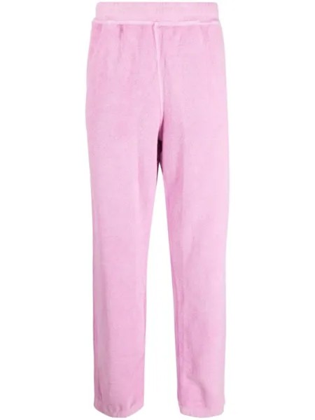 Stüssy флисовые спортивные брюки, розовый