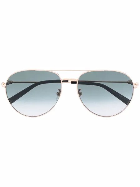 Givenchy Eyewear солнцезащитные очки-авиаторы с затемненными линзами