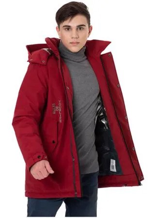 Куртка для мальчика Talvi 121203, размер 170-84, цвет красный