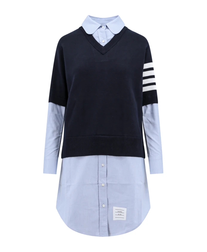 Платье Thom Browne, синий