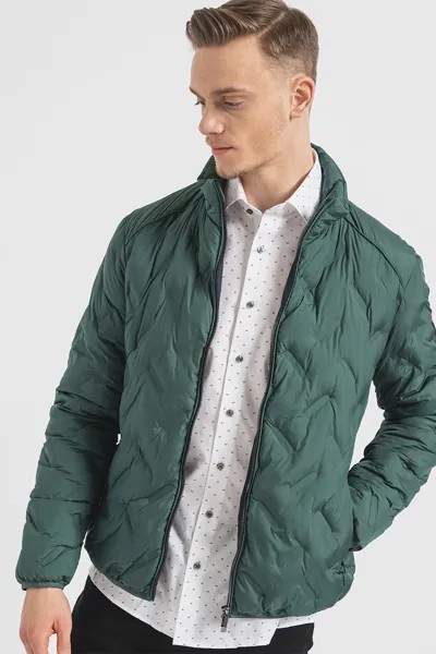 Зимняя стеганая куртка Pierre Cardin, зеленый