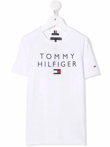 Tommy Hilfiger Junior футболка с логотипом