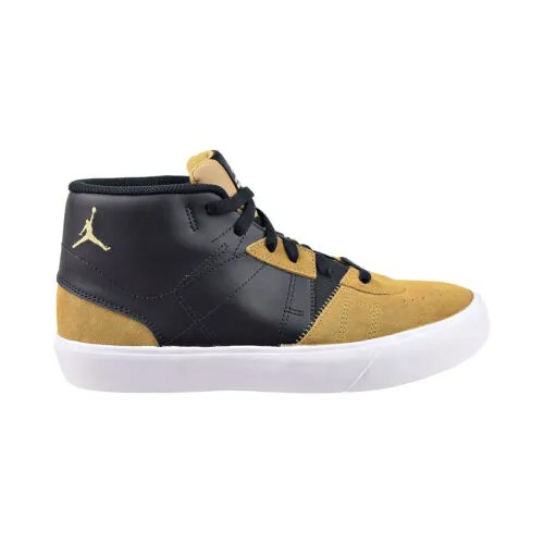 Мужские туфли Jordan Series Mid черно-белые-элементальные золотисто-бирюзовые DA8026-017