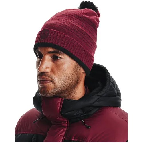 Шапка Under Armour Truckstop Fleece Beanie Бордовый OSFM 1365922-626