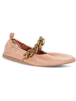 STELLAMCCARTNEY Женские Пудровые Коралловые Балетки Falabella Slip On Ballet 40