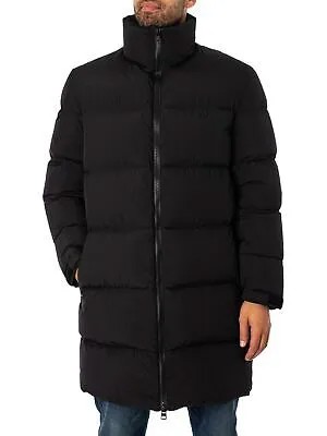 Мужская куртка-пуховик HUGO Magnus2341, черная