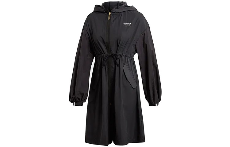 Женский тренч Adidas Originals, цвет Black