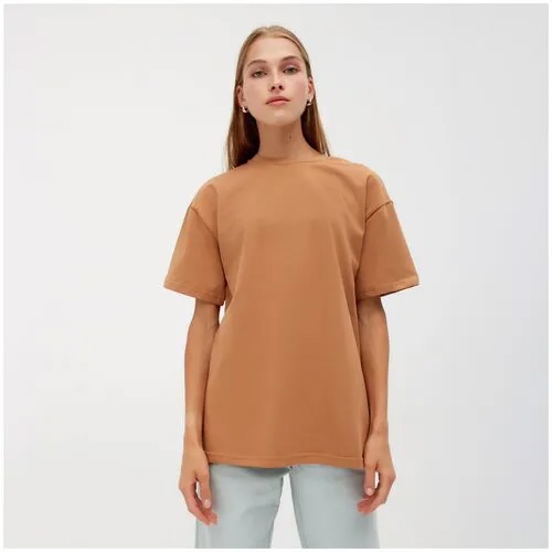 Футболка Minaku, размер 54/3XL, песочный