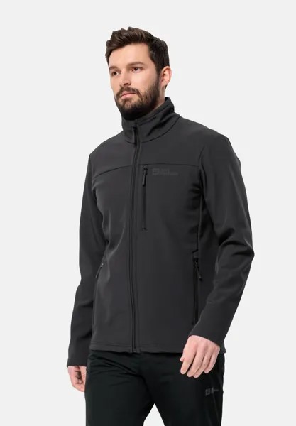 Куртка Softshell Whirlwind Jack Wolfskin, черный