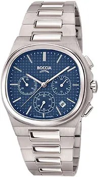 Наручные  мужские часы Boccia 3740-01. Коллекция Chronograph