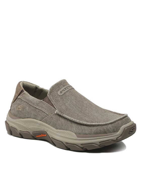 Полуботинки Melbert 204438/TPE Skechers хаки 40 EU