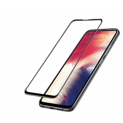 Защитное стекло 5D SG для Samsung Galaxy A8S 2019 черное