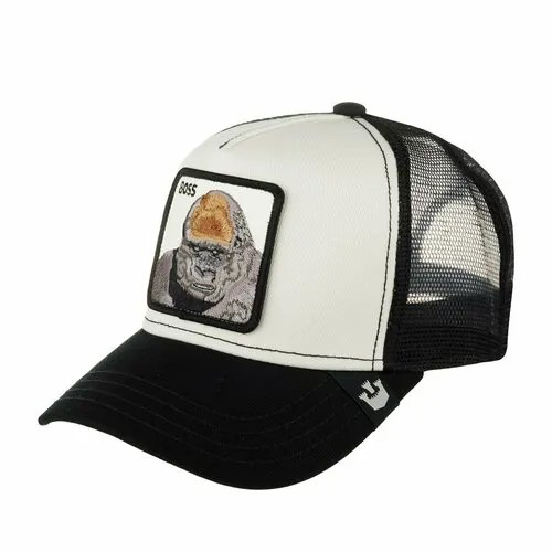Бейсболка GOORIN BROS., размер 0, белый/черный