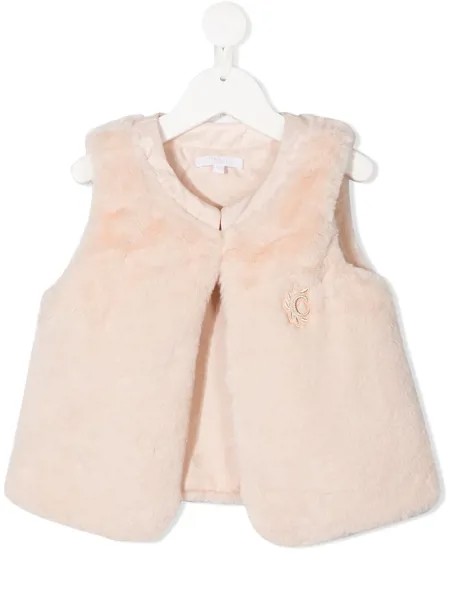 Chloé Kids жилет из искусственного меха