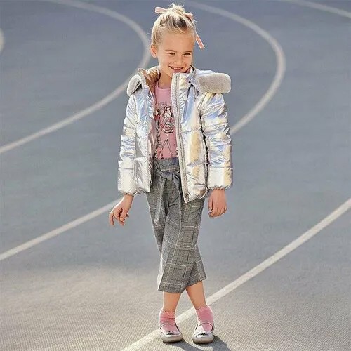 Брюки Mayoral, размер 122 (7 лет), серый