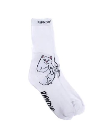 Носки RIPNDIP Lord Nermal Socks White 2021