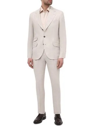 Льняной костюм Brunello Cucinelli