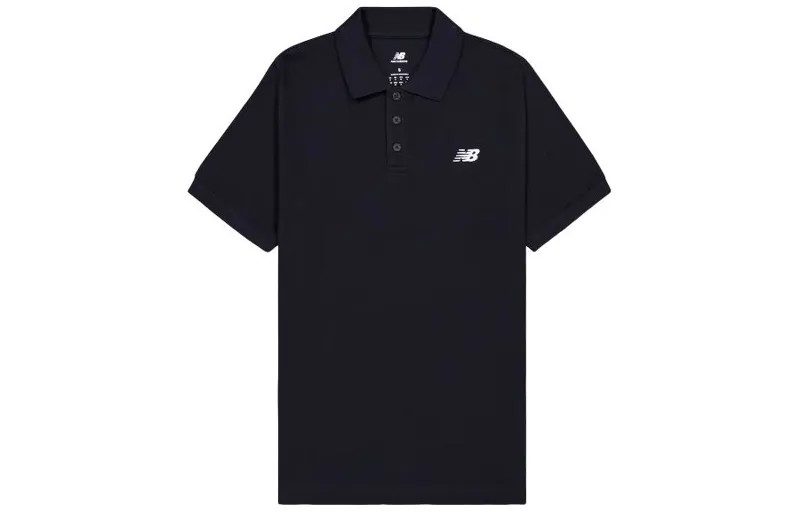 Мужская рубашка поло New Balance, цвет Black