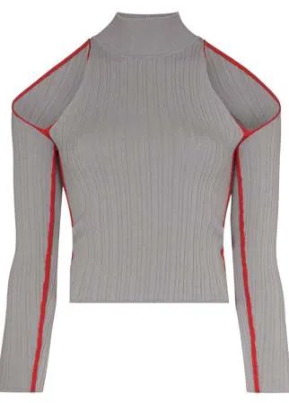 Eckhaus Latta трикотажный топ Dream с вырезами