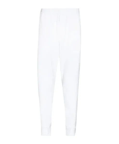Легендарные спортивные брюки из хлопка Dsquared2, белый
