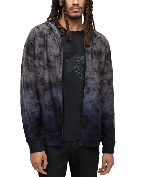 Толстовка на молнии John Varvatos Antone, синий