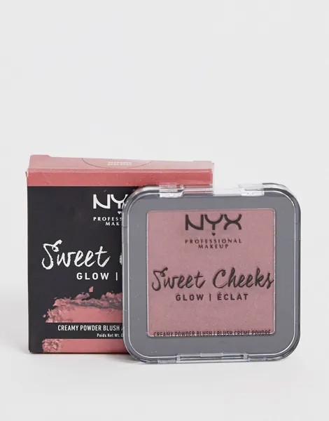 Рассыпчатые румяна NYX Professional Makeup Blush Glow - Bang Bang-Красный