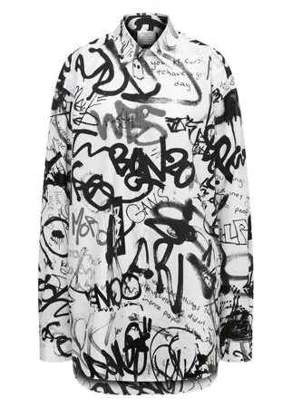 Хлопковая рубашка VETEMENTS