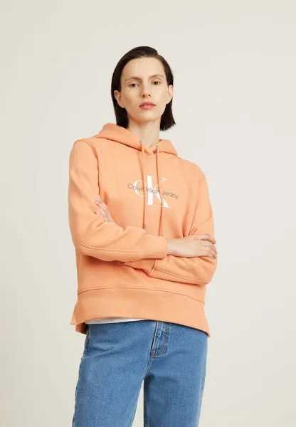 Толстовка ARCHIVAL MONOLOGUE HOODIE Calvin Klein Jeans, тропический оранжевый