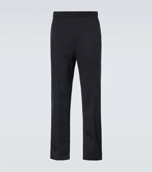 Брюки из смесовой шерсти Berluti, синий