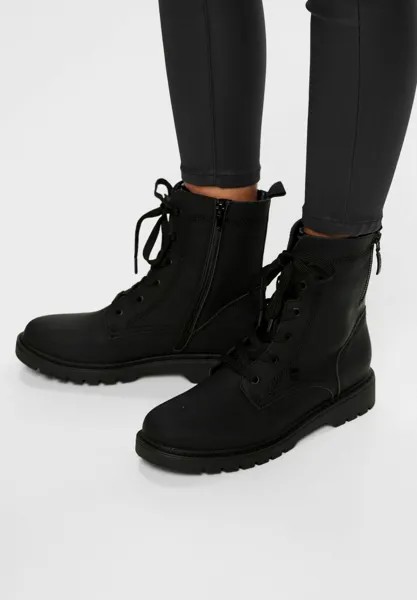 Ботинки со шнурками Esprit, цвет black