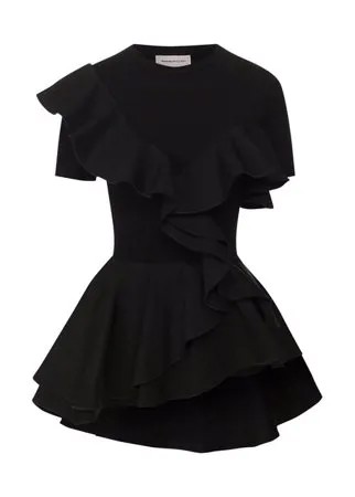Хлопковый топ Alexander McQueen