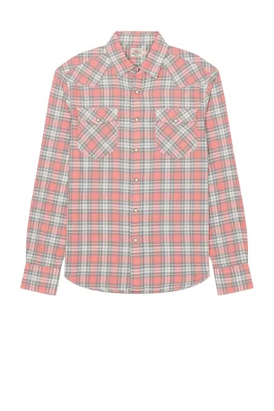 Рубашка Faherty Western, цвет Sunrise Peak Plaid