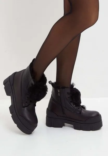 Зимние ботинки Cesare Gaspari, цвет black