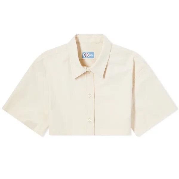 Рубашка Heron Preston Ex-Ray Canvas Crop Shirt